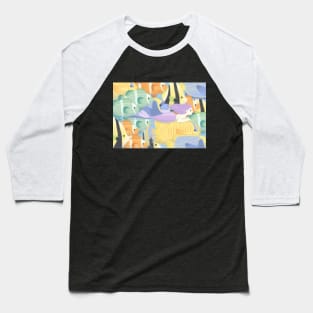 Tropical journey Baseball T-Shirt